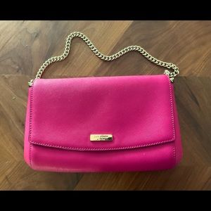Kate Spade small hot pink crossbody